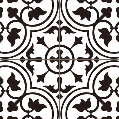 Керамогранит Hampton Black Pre. 45x45 Prissmacer матовый универсальный