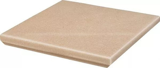 Ступень угловая Mattone Sabbia Beige Kapinos Stopnica Narozna B1a 33х33 клинкер матовая Paradyz Ceramika