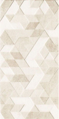 Настенная плитка Emilly Beige Struktura Dekor керамическая