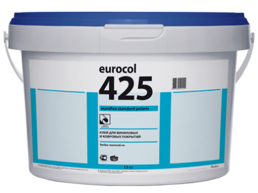 Клей Forbo Eurocol 425 Euroflex Standard для виниловых и ковровых покрытий, 13 кг фото Клей Forbo Eurocol 425 Euroflex Standard для виниловых и ковровых покрытий, 13 кг