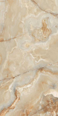 Керамогранит Onyx and More Golden Onyx Glo 6 mm 120x240 R Casa Dolce Casa полированный универсальный 765900