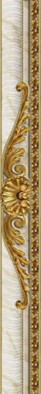 Бордюр Zocalo Relieve Davos Oro настенный 9x85 матовый керамический фото Бордюр Zocalo Relieve Davos Oro настенный 9x85 матовый керамический