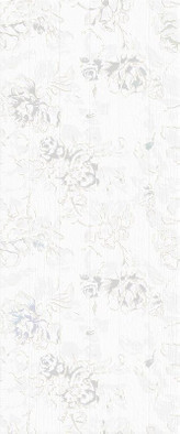 Декор Bianca white 01 25х60 керамический
