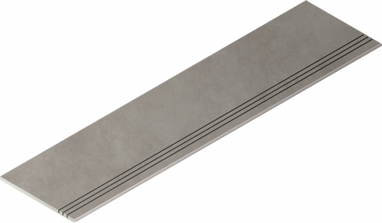 Ступень фронтальная Eclipse Grey Gradino 30x120 керамогранит матовая Italon 610140000149