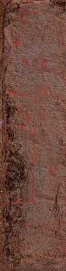Керамогранит Brickone Rosso Berlino 7.4х31 Dado Ceramica матовый настенный  BKN004