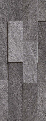 Настенная плитка Brave Grey Brick 3D керамическая