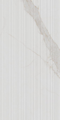Настенная плитка Blanc Calacatta Gold Code Ductile 60x120 Living Ceramics матовая рельефная керамическая LV10069