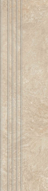 Ступень фронтальная K-2191/SR/st01/300x1200x10 керамогранит структурированная Kerranova Темперамент