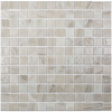 Мозаика Nature Sea Salt №5601 (на сетке) 2.5x2.5 стекло 31.7х31.7