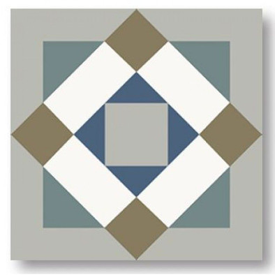 Керамогранит Kompas Nara 20x20 Nanda Tiles матовый универсальный
