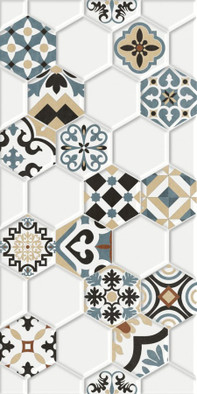 Настенная плитка Edelweiss Pattern WT36EDW55 30х60 New Trend глянцевая керамическая