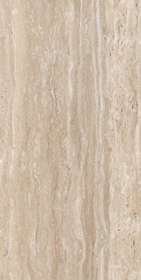 Керамогранит Juliette Travertino Brown Grit Granula 60x120 Realistik carving, лаппатированный (полуполированный) универсальная плитка 80119