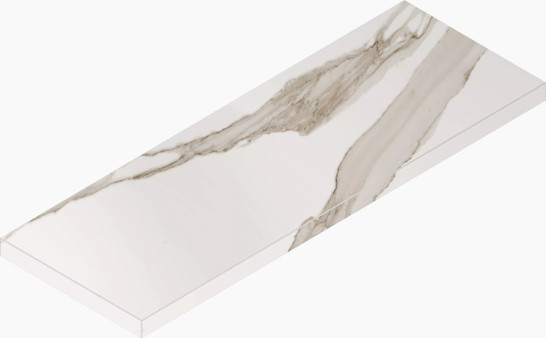 Ступень угловая Шарм Эво Калакатта 80 лев/Charme Evo Calacatta Scal.80 ang.sx керамогранит