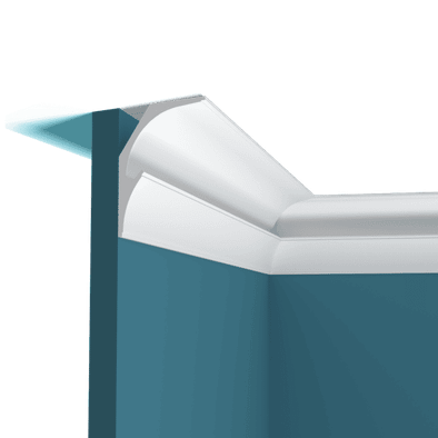 Карниз P177 Перфект Плюс полиуретан 2000х120х90 мм