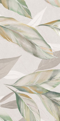 Настенная плитка Ebri Foliage 1 31.5x63 Azori матовая, рельефная (структурированная) керамическая 00-00002210
