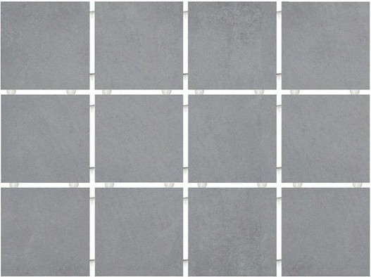 Керамогранит 1271H Амальфи Серый, Полотно 29,8х39,8 из 12 частей 9,8х9,8 Kerama Marazzi матовый настенная плитка