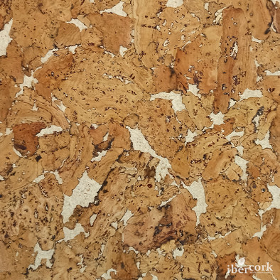 IberCork Лерида Карамель 600x300 Пробковые настенные покрытия в пластинах EasyCork клеевое соединение