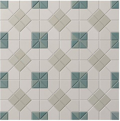 Керамогранит Tesserae Suit Marino 28x28 Wow матовый напольный 127476