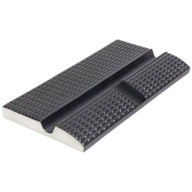 Поручень бортовой с водостоком SertekPool 12.5х25 Антрацит