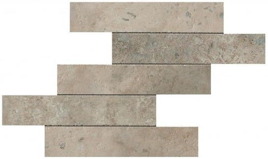 Мозаика Aix Cendre Brick Tumbled (A0UG) 37x37 Неглазурованный керамогранит фото Мозаика Aix Cendre Brick Tumbled (A0UG) 37x37 Неглазурованный керамогранит