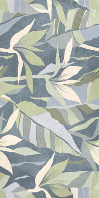 Настенная плитка GT244VG Dominica Синий 30x60 Тропики Global Tile матовая керамическая