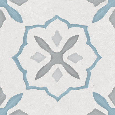 Керамогранит Sirocco Blue Cross/22,3/9 22,3x22,3 Peronda матовый универсальный 3386036154