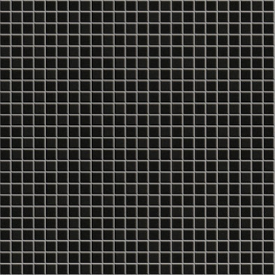 Мозаика Open Space Blackite керамика 30х30 см Appiani полуматовая чип 12х12 мм, черный OPS 4013