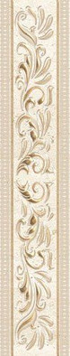 Бордюр 31.5x6.2 Olimpia D'arte Crema керамический