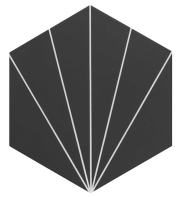 Керамогранит Venus Black 28.5х33 матовый