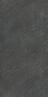 Керамогранит Pietra di Cardoso Nero Fiammato 162х324 толщ. 20.5 мм Laminam In-Side антискользящий (grip), матовый, рельефный (рустикальный) универсальная плитка LAMF009367