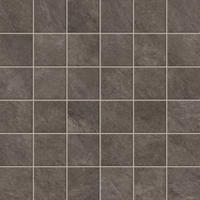 Мозаика Atlas Concorde Rinascente Slate Black Mosaic 30x30 керамогранит матовая серый 610110001517