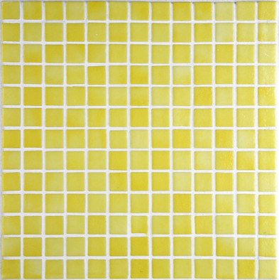 Мозаика Ezarri 2526-B стекло 31.3х49.5 см глянцевая чип 25х25 мм, желтый