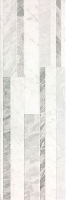 Настенная плитка Deco White Brillante 25x75 глянцевая керамическая фото Настенная плитка Deco White Brillante 25x75 глянцевая керамическая