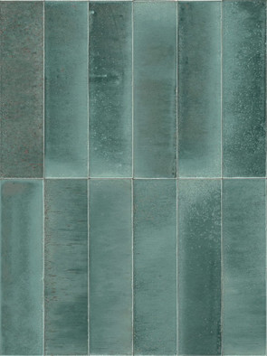 Керамогранит Lume Turquoise Lux 6х24 Marazzi Italy полированный универсальная плитка MA9N