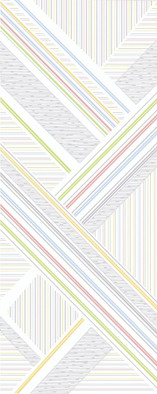 Декор Палитра Люмос 20.1х50.5 Azori матовый керамический 928837