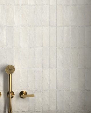 Настенная плитка Sabbia Silica White 6.5х20 Equipe матовая керамическая 31882