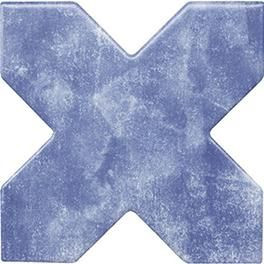 Керамогранит Cevica Beсolors Cross Electric Blue 13.25х13.25 матовый