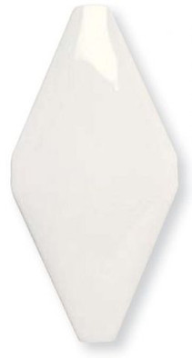 Декор ADNE8051 Rombo Liso Blanco Z Adex Ceramica 10x20 глянцевый керамический