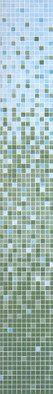 Мозаика Degradados Nilo-1 № 602/600/507/503/510 31,7x31,7 (на сетке) 2.5x2.5 стекло