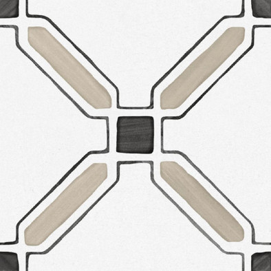 Керамогранит Ponza Cross Matt 20х20 Ennface матовый универсальная плитка ENPTR6020MT2020