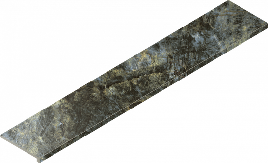 Ступень угловая Stellaris Madagascar Dark Scalino 33x160 Angolare Dx керамогранит матовая Italon 620070002629