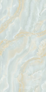 Керамогранит Onyx Miraculous Голубой 60х120 Полированный Ceradim  универсальная плитка