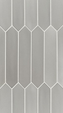 Настенная плитка Lanse Gray 5x25 Equipe матовая керамическая 27482