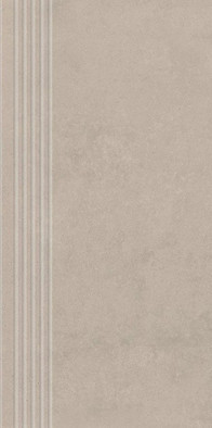 Ступень фронтальная Pure Art Greige Stopnica Prasowana Mat 29,8x59,8 g1 керамогранит матовая Paradyz Ceramika R-R-298X598-1-PUAR.GE-SP8