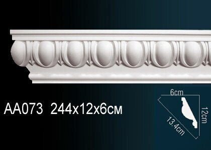 Перфект Карниз потолочный с рисунком AA073