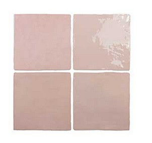 Настенная плитка Flash Blush 124412 13х13 DNA Tiles глянцевая керамическая