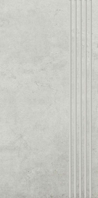 Ступень фронтальная Scratch Bianco Stopnica Prosta Nacinana Mat. 29,8x59,8 G1  керамогранит матовая 5900144086227