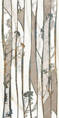 Декор Majestic Pure Grove Lev Ret 60x119.5 Piemme керамогранит полированный 3908