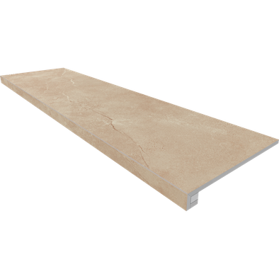 Комплект (Ступень MM01 (33x120) непол. (прямоугол. бортик) без насечек + Подступенок (14,5x120)) 69373