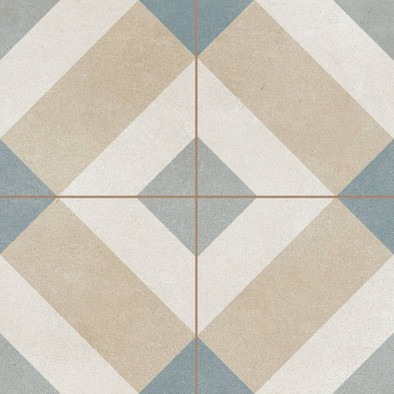 Напольная плитка Geometric 45x45 (6 шт.в уп) Dvomo Timeless матовая керамическая С0005404